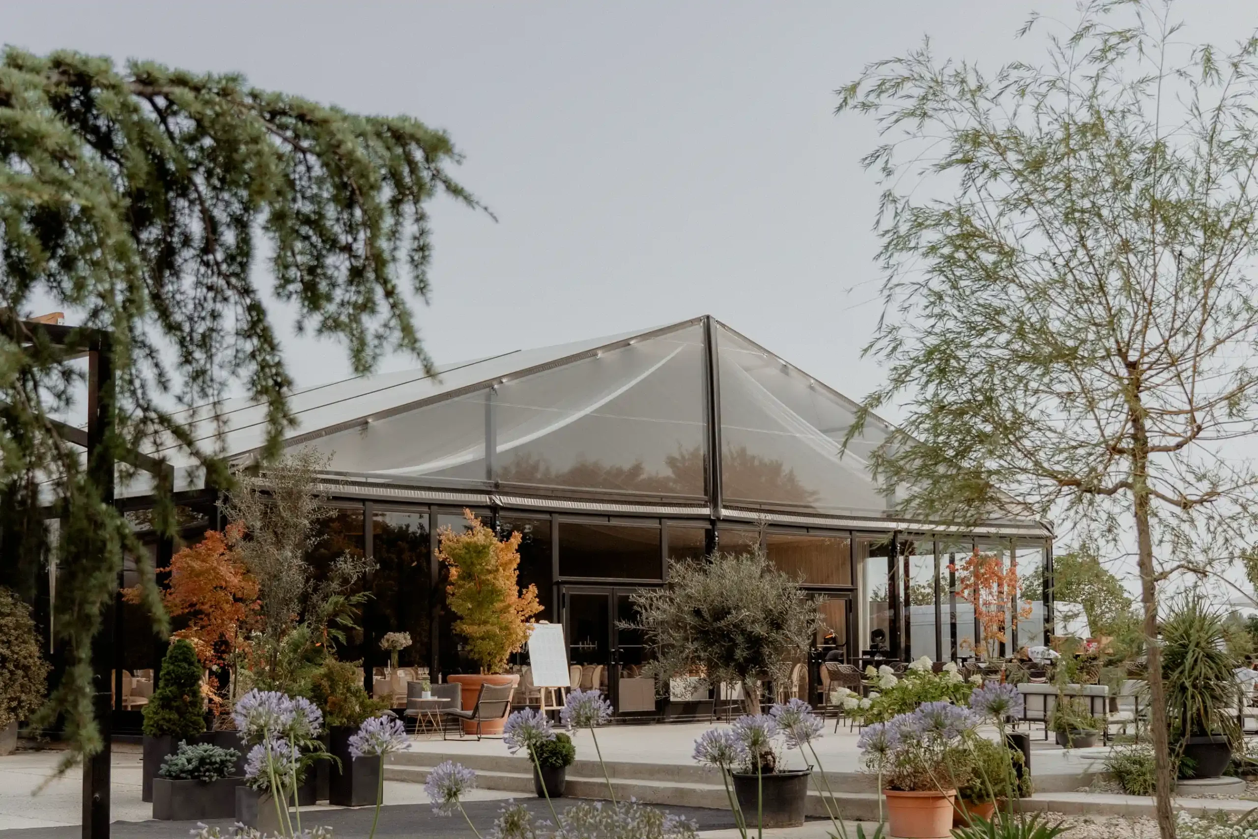 Prikaz terase Majestic Parka u zimskoj sezoni