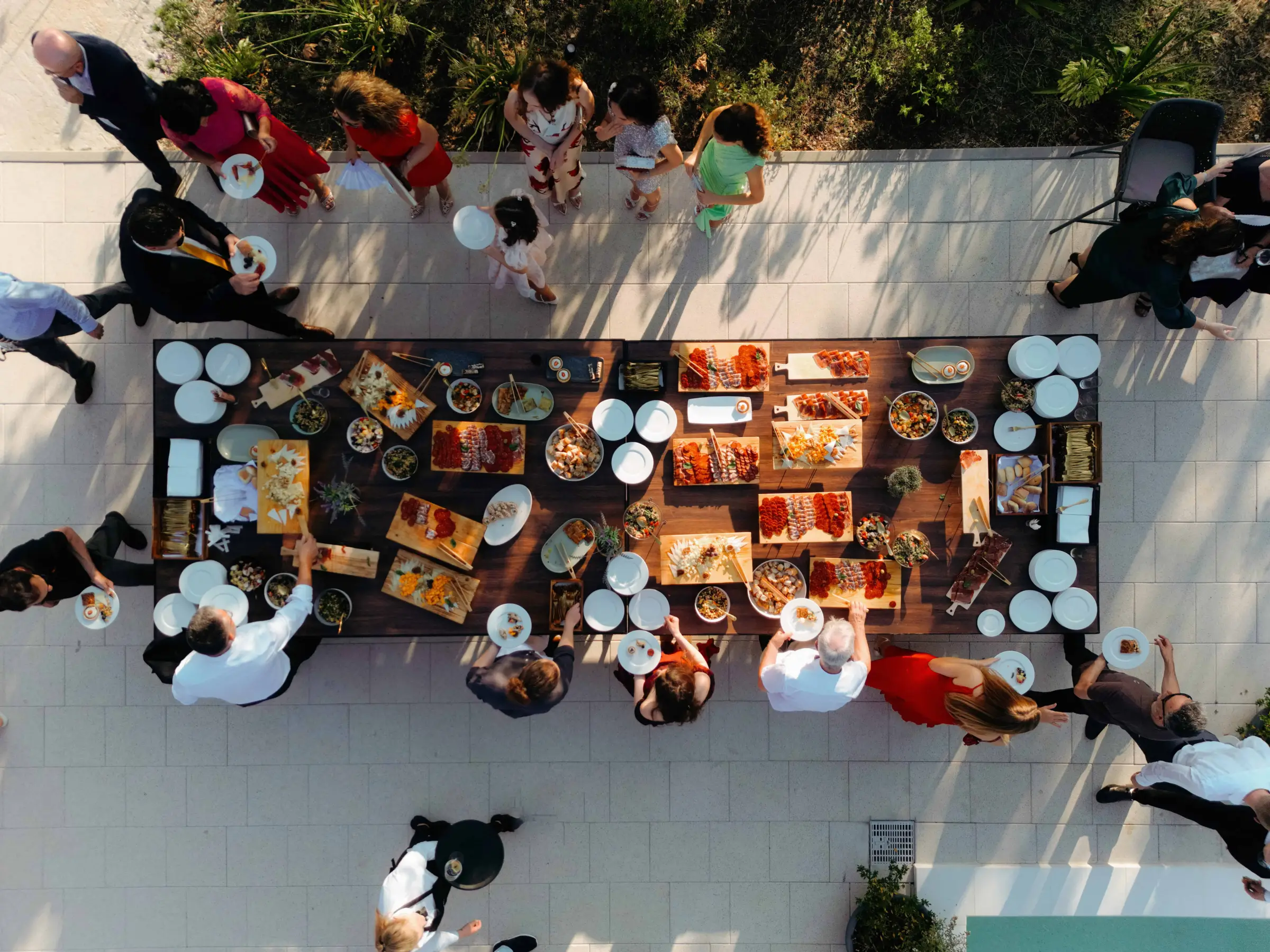 švedski stol na proslavi u majestic parku